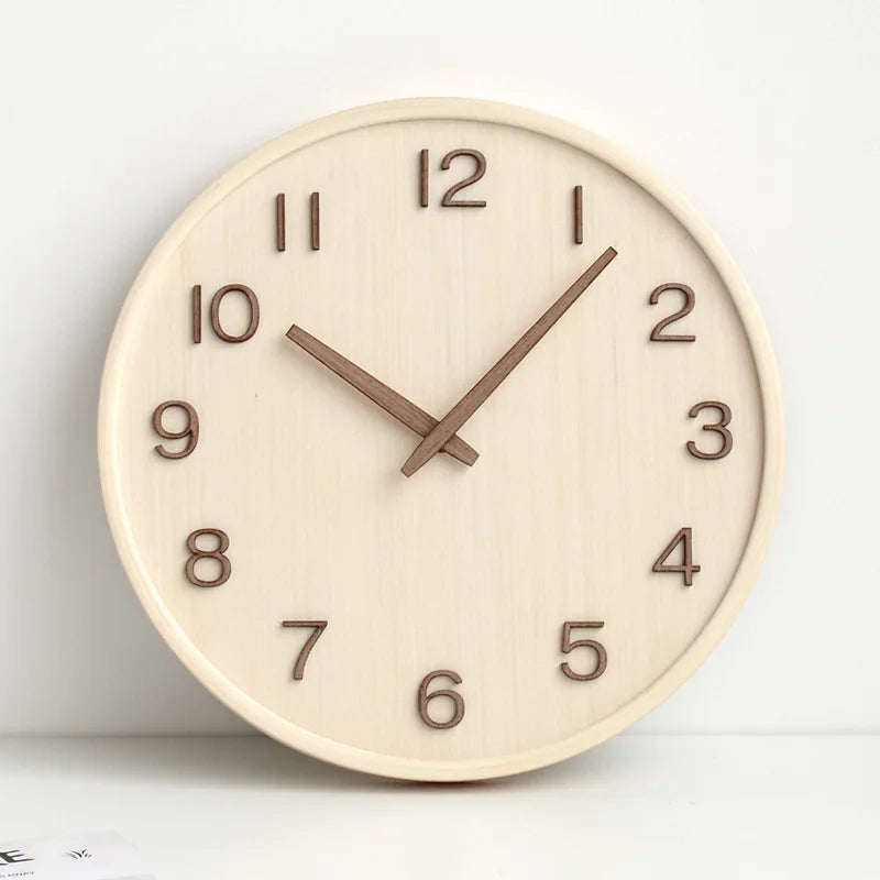 Kirenori Clock In Oak With Japanese Dial Design Edition