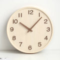 Kirenori Clock In Oak With Japanese Dial Design Edition