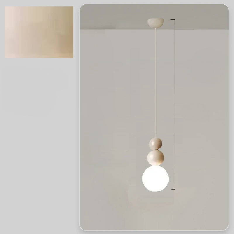 Nordická závěsná lampa se skandinávským LED osvětlením pro domácí použití