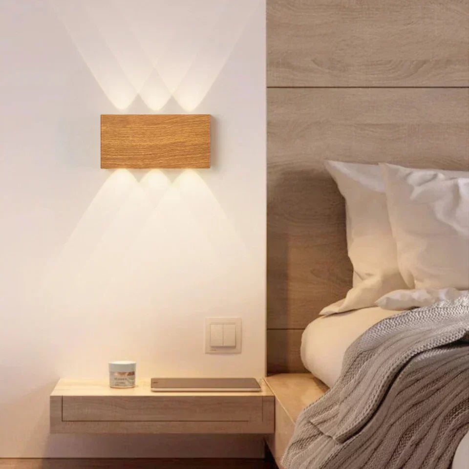 Applique murale rechargeable avec commande tactile et couleur réglable