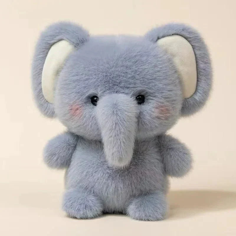 Cuddle Cove Kawaii měkké plyšové zvířecí panenky série s slonem, psem, kočkou a dalšími
