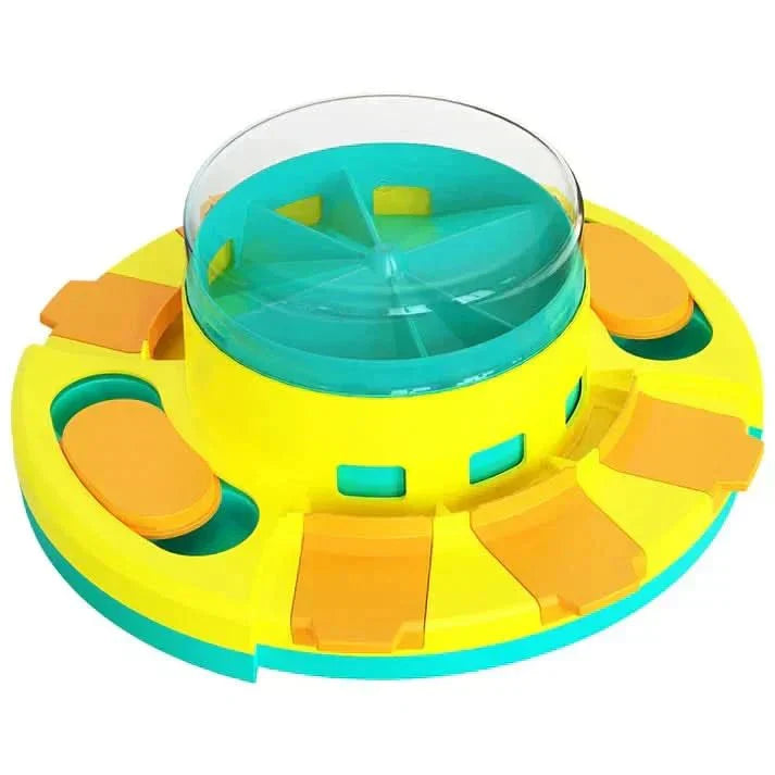 NibbleNook Interactive Anti Gulping Bowl for Dogs and Cats