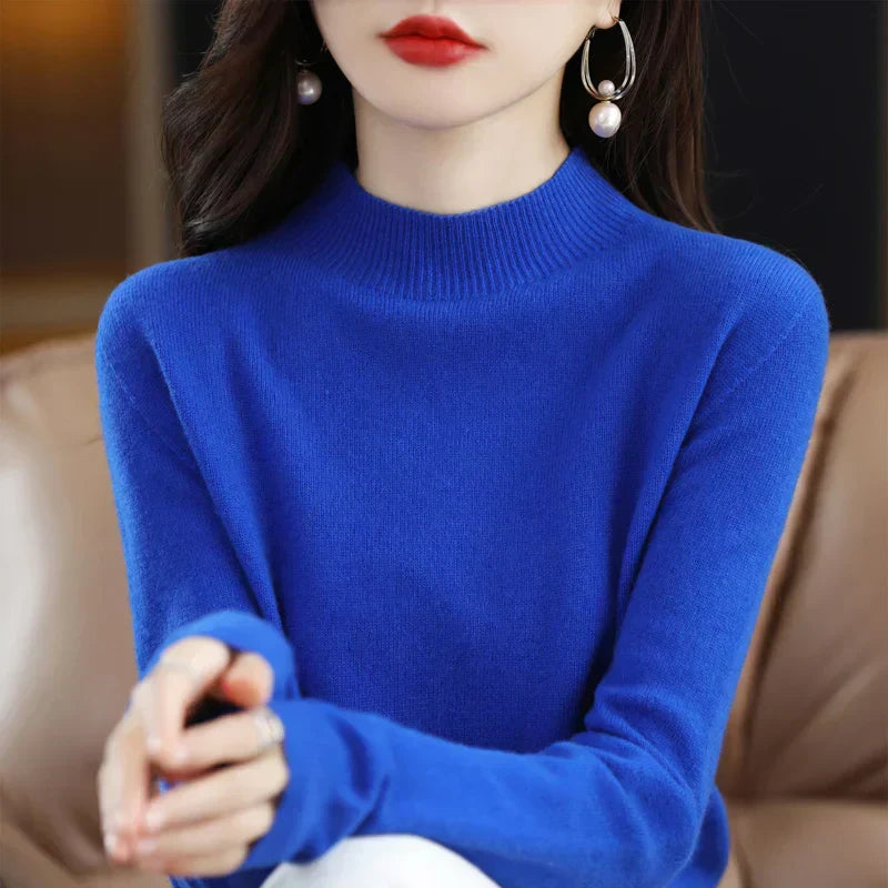 Pernille Svetr ze 100% merino vlny vyrobený z kašmírové vlny