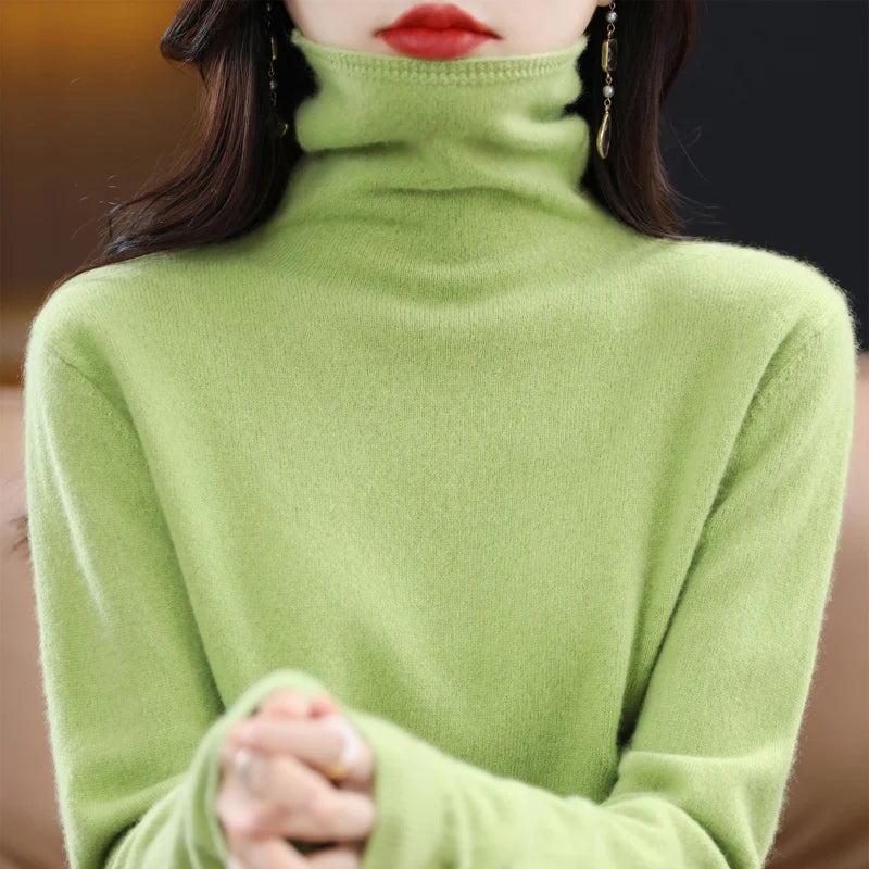 Amelia Women's 100 Percent Merino Wool Pullover Sweater