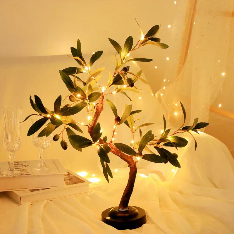 LumaGrove | Battery-Powered Decorative LED Tree Lamp