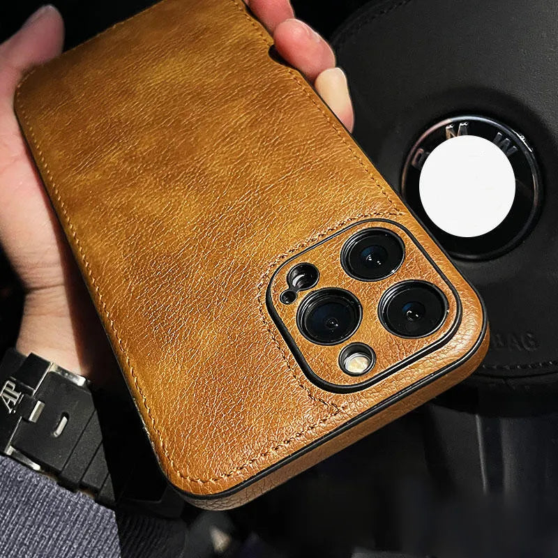 Kensington Genuine Leather iPhone Case With Shockproof Protection