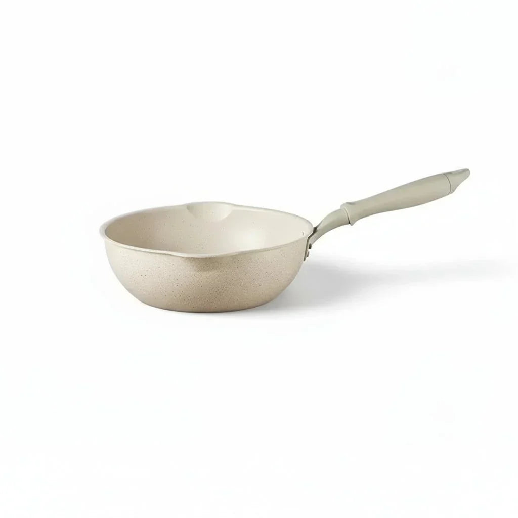 TerraStone Pro Deep Nonstick Wok With Maifan Stone Coating On Aluminum Alloy For All Stove Types