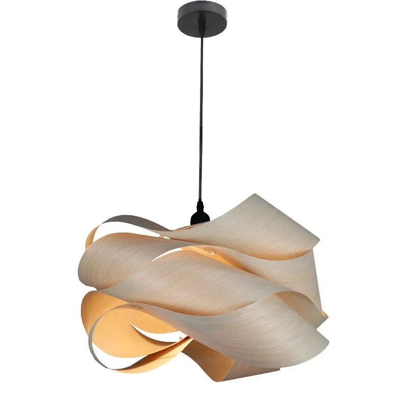 Handcrafted Southeast Asian Wood Pendant Lights By Everwood