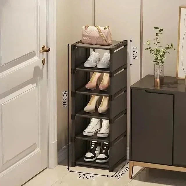 Corner Saver Stackable Shoe Rack For Small Spaces And Corners