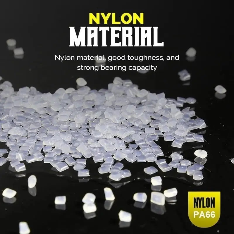 200 mm önzáró nylon kábelkötegelő csavarlyukkal falra szereléshez, 22 kg teherbírással