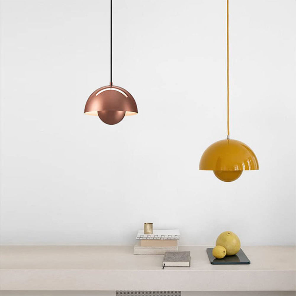 Nova Arc Chandelier Semi-Circular Colour Pendant Light