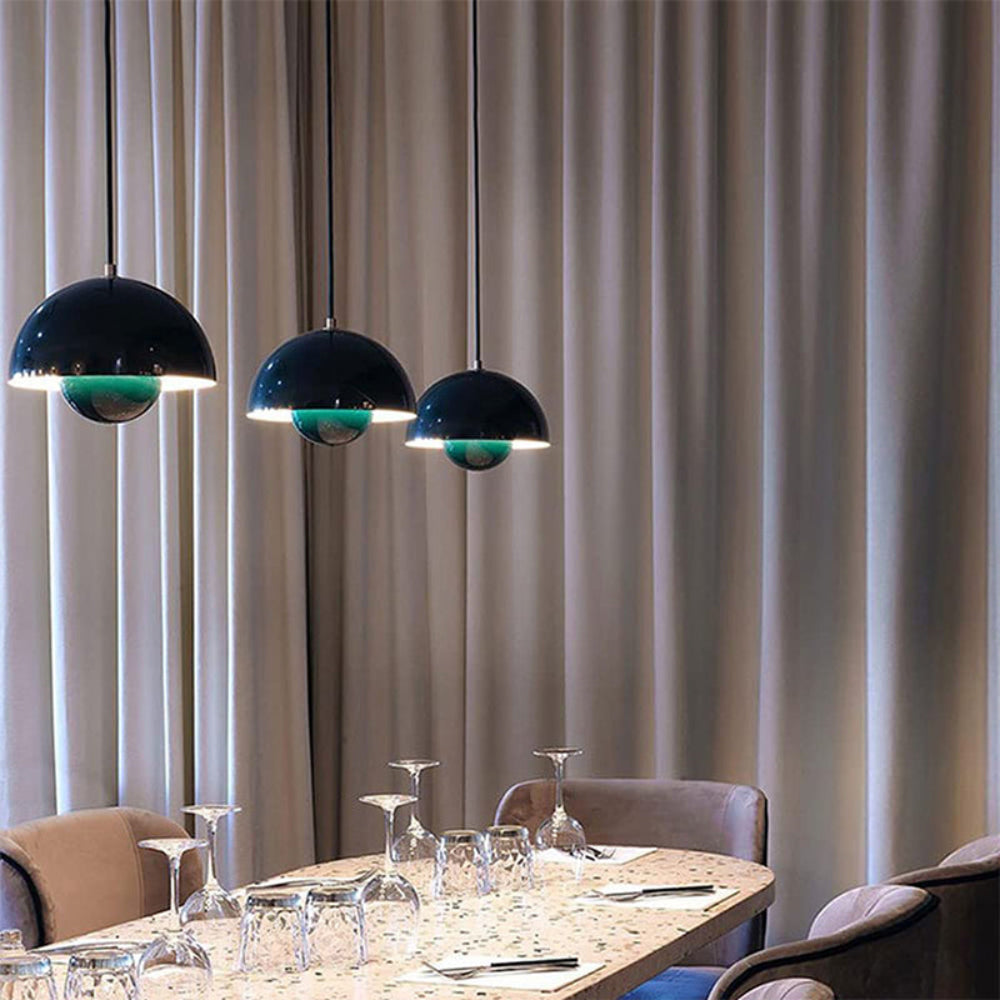 Nova Arc Chandelier Semi-Circular Colour Pendant Light