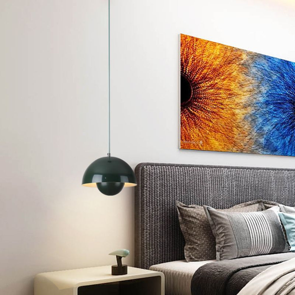 Nova Arc Chandelier Semi-Circular Colour Pendant Light