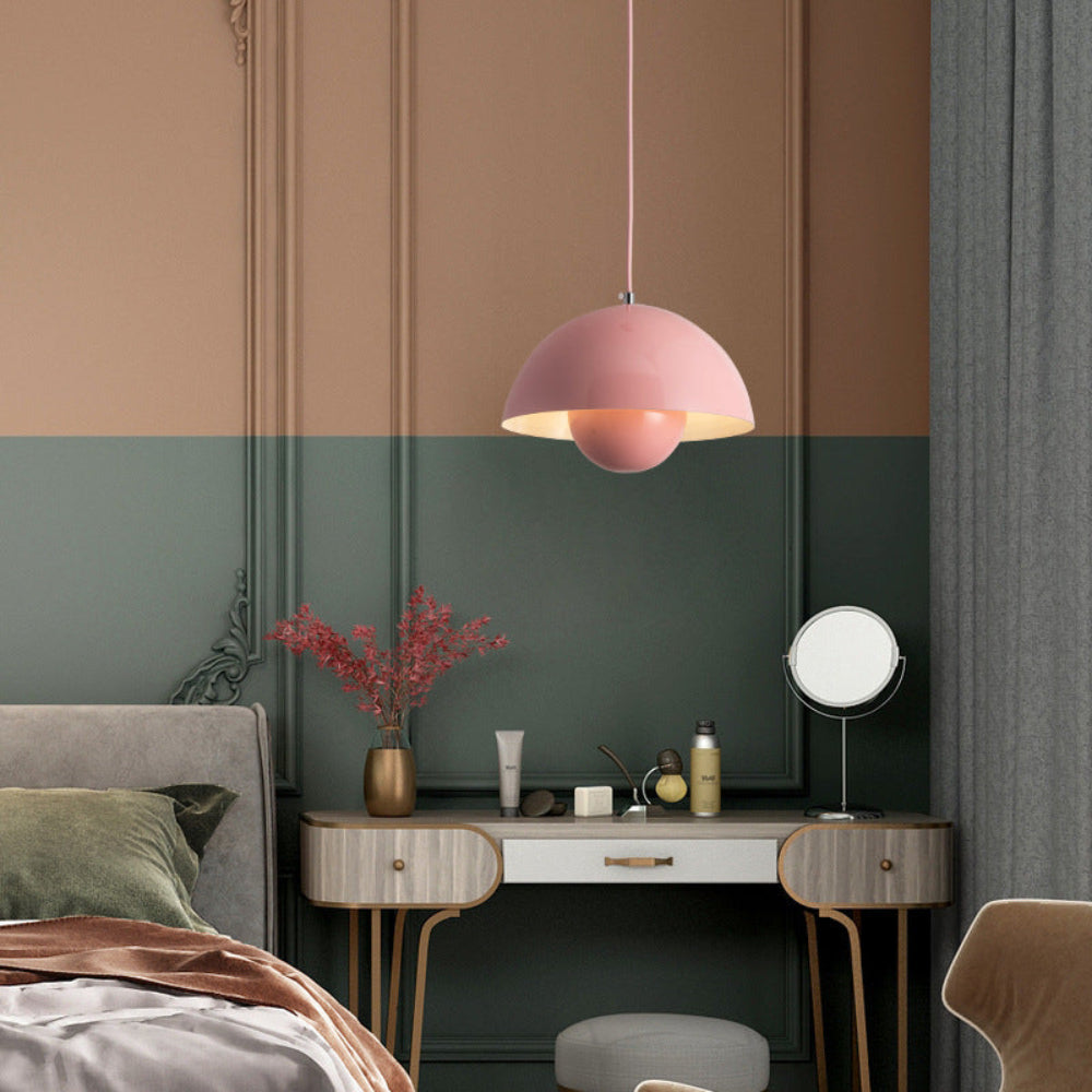 Nova Arc Chandelier Semi-Circular Colour Pendant Light