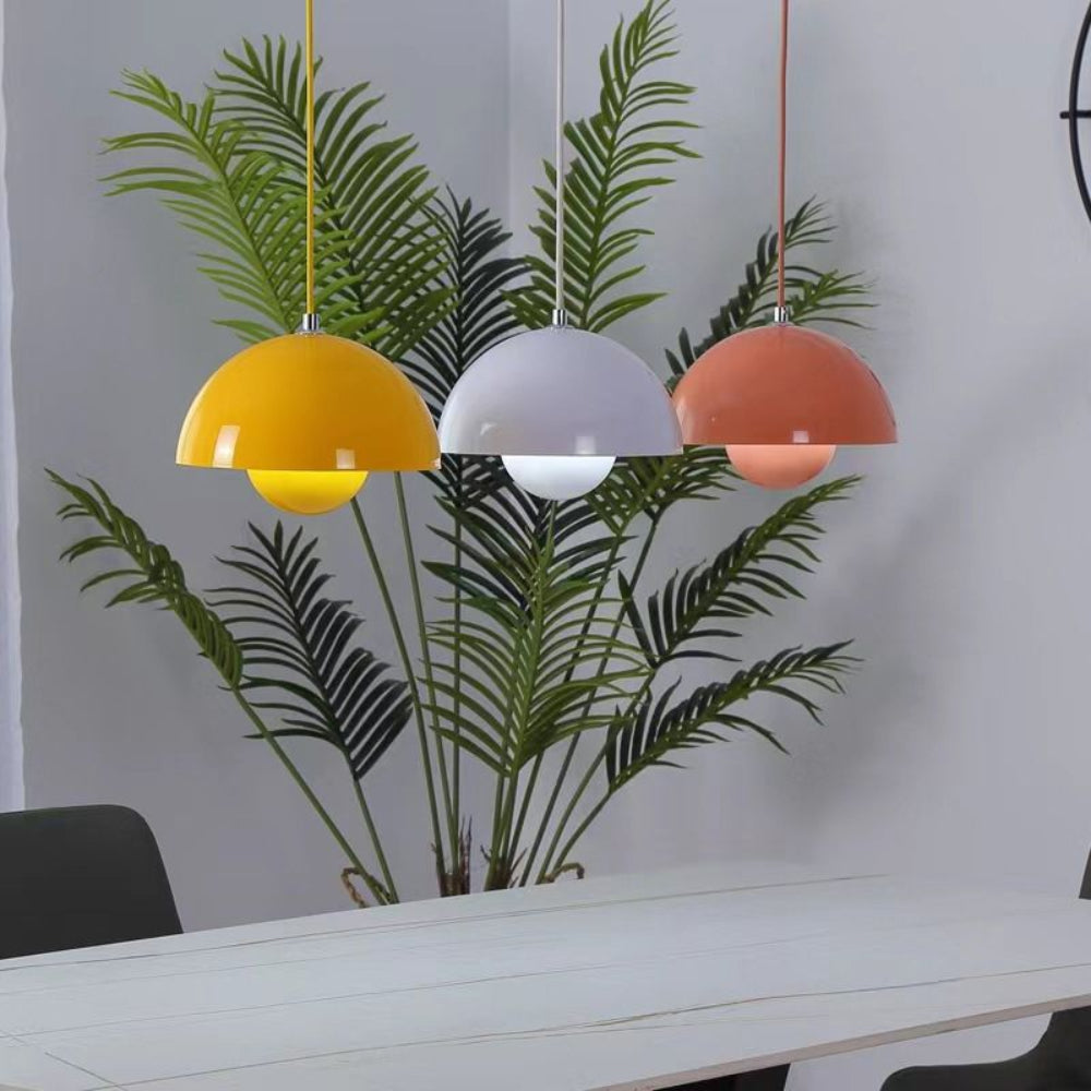 Nova Arc Chandelier Semi-Circular Colour Pendant Light