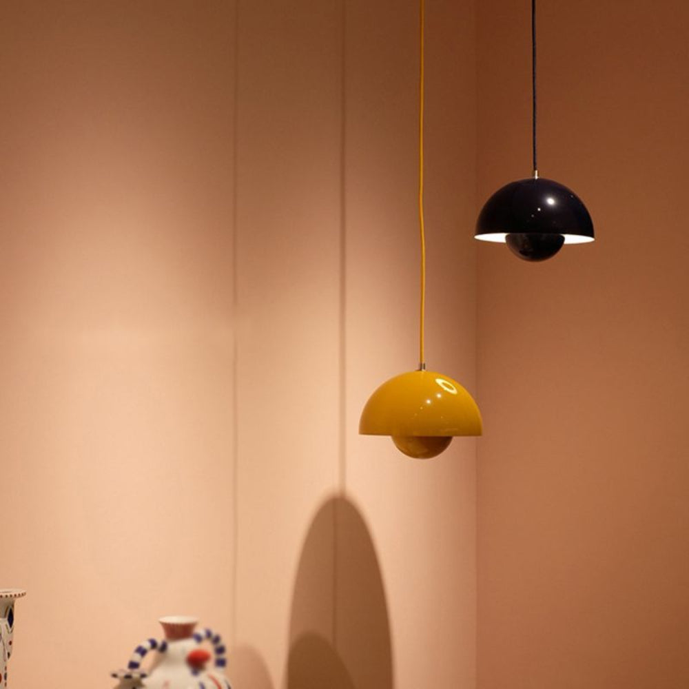 Nova Arc Chandelier Semi-Circular Colour Pendant Light