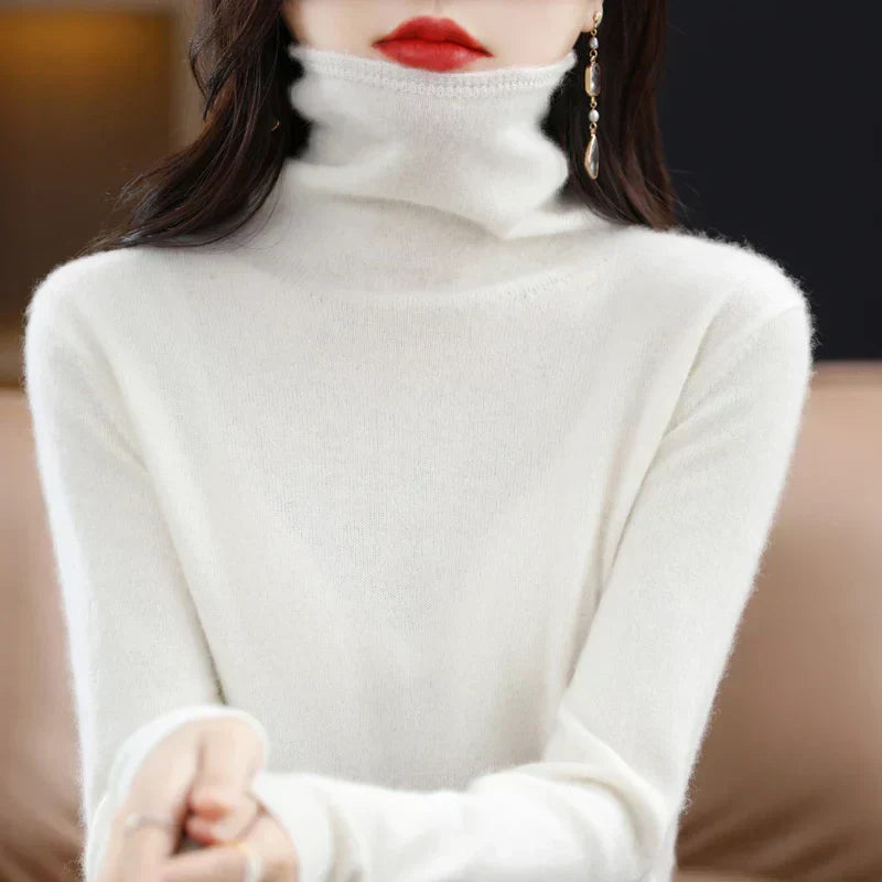 Amelia Women's 100 Percent Merino Wool Pullover Sweater