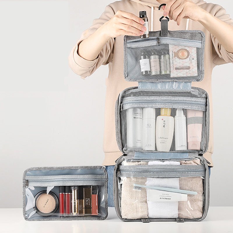 VoyageMate Compact Cosmetic Organizer With Four Compartments