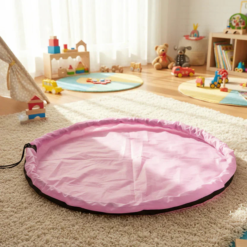 HavenNest Toy Organizer And Play Mat In One For Kids