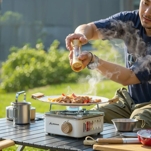 2800W Bärbar Gasolkök för Camping och Utomhusmatlagning | Fervei