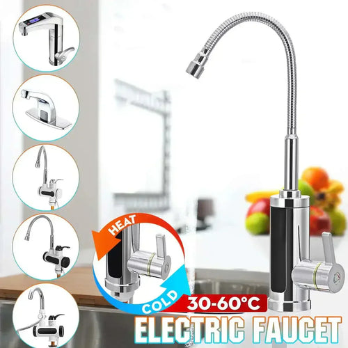 3000W Instant-Flow Electric Tap For Rapid Warm Water | Fervei