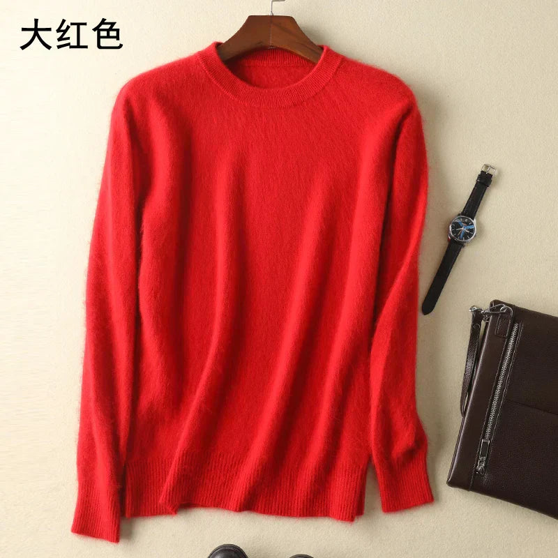 Ferry Japanese-Knit Cashmere Sweater, 100 Percent Pure Classic