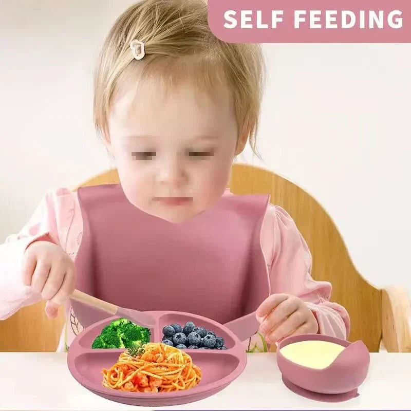 GentleNib Silikon-Babynahrungsset für selbstständiges Essen