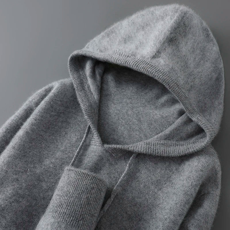 Herre Kasjmirsweater, Blød Og Varm, Kun Håndvask