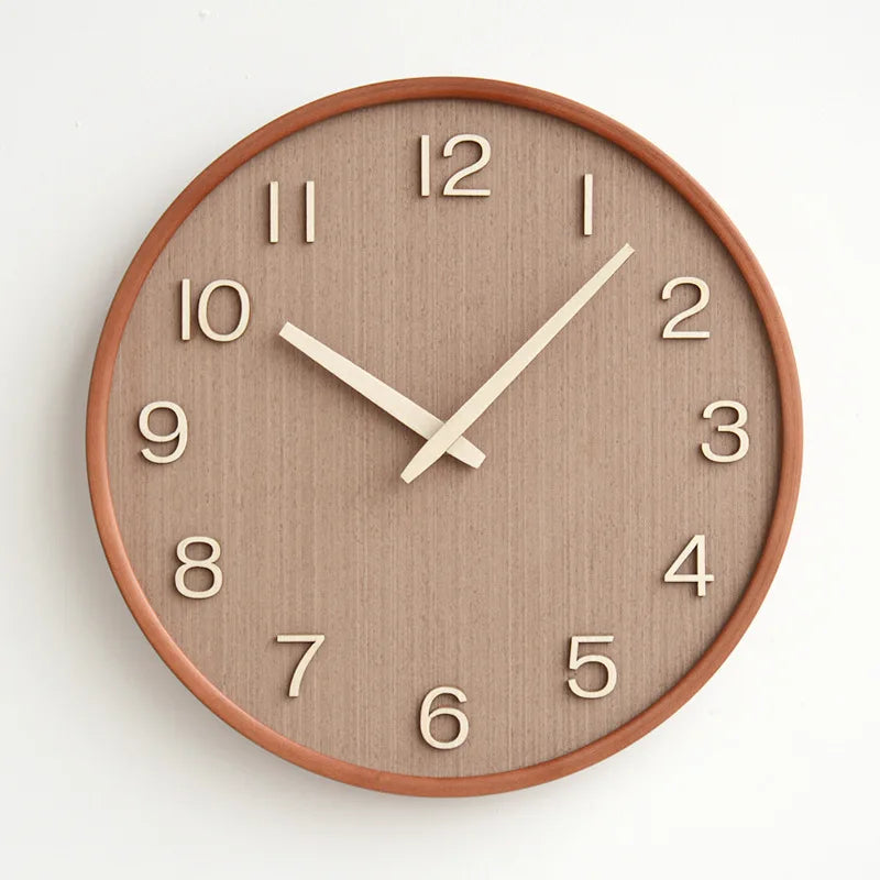 Kirenori Clock In Oak With Japanese Dial Design Edition