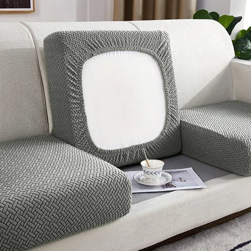 FlexWeave elastický žakárový potah na pohovku pro sedáky a celkovou ochranu
