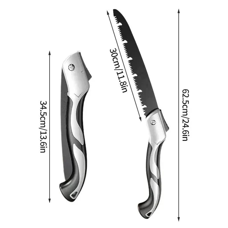 EverEdge Foldable Branch Saw for Precise Cutting for Outdoor Use
