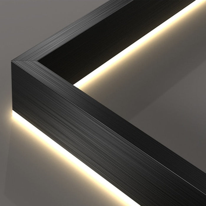 Nova Square LED Chandelier for Modern Living Room Lighting