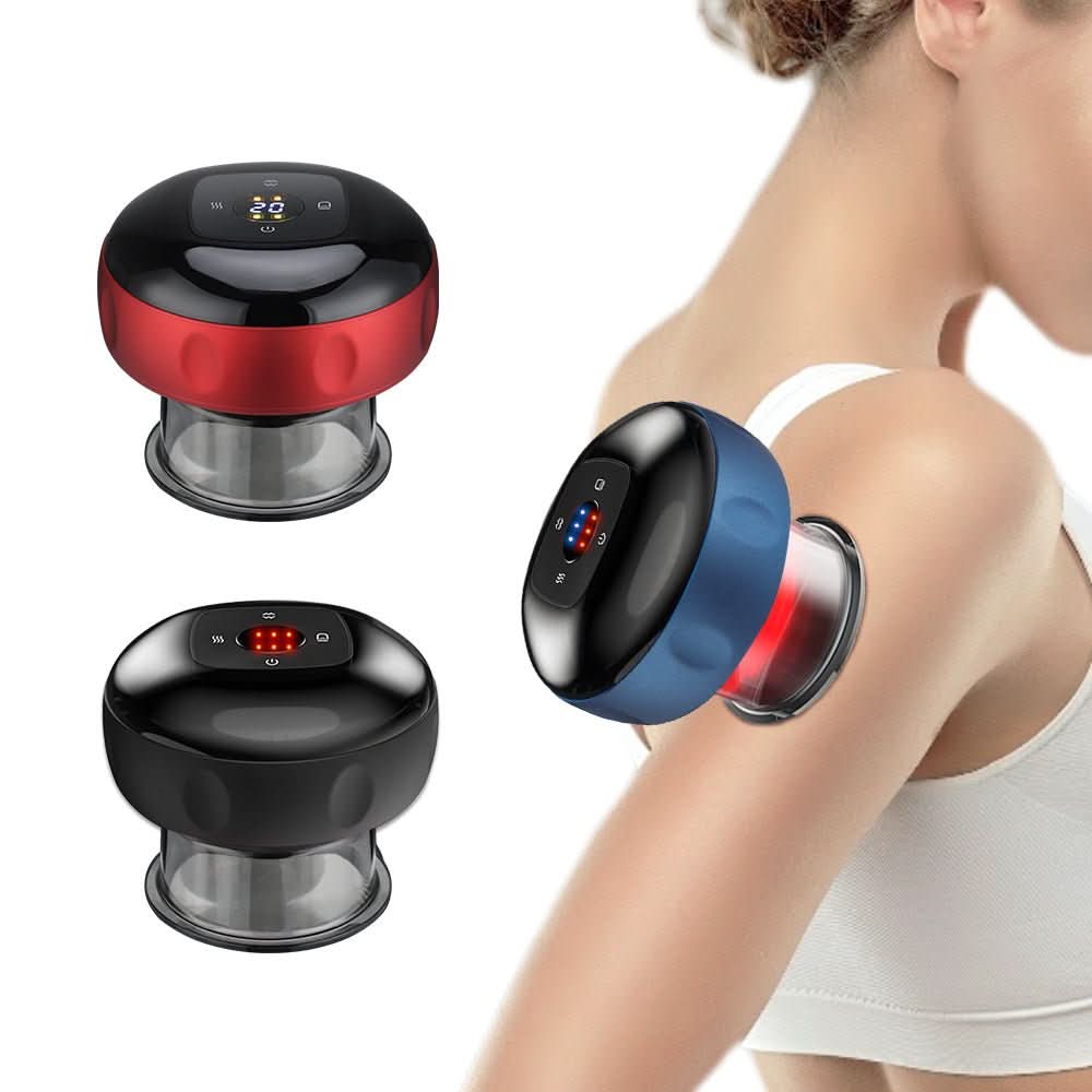 FlowPulse Electric Cupping Set for Cellulite Treatment and Muscle Relaxation