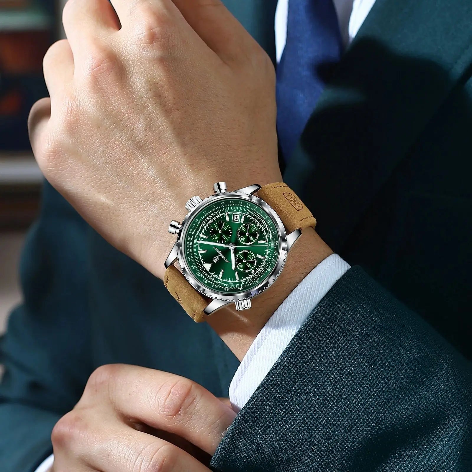 Apollo Chrono – Montre de sport militaire étanche de luxe à quartz pour hommes | Fervei