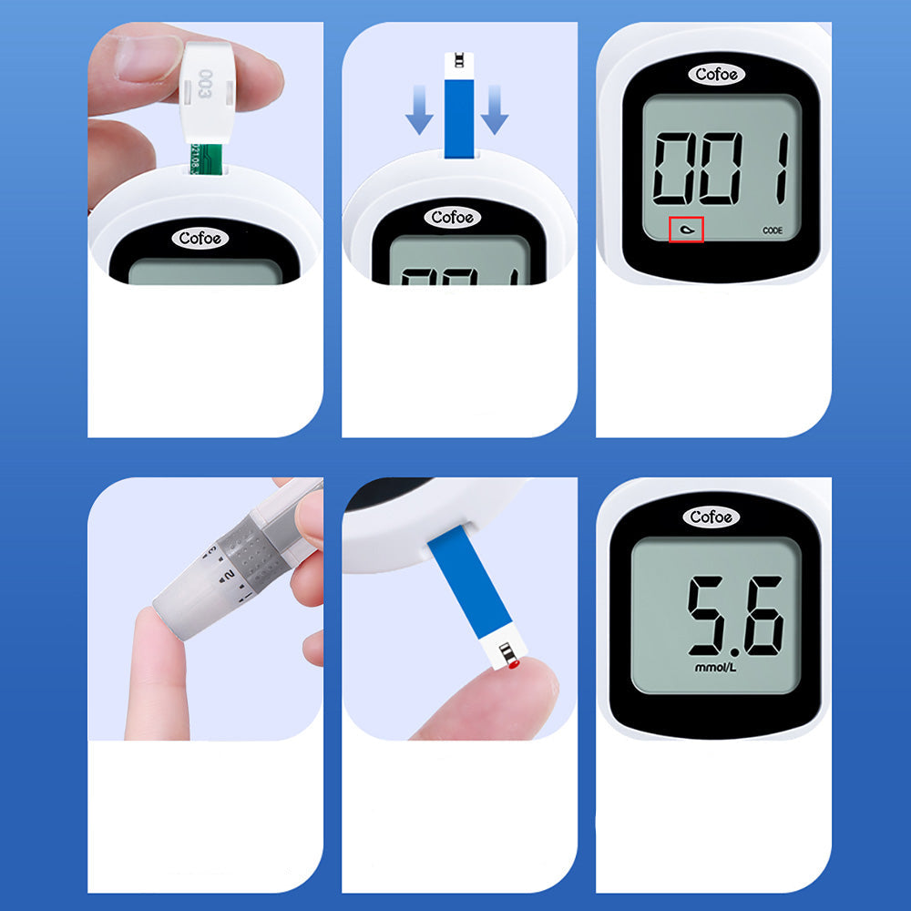Kit de glucomètre – Surveillance précise de la glycémie | Fervei