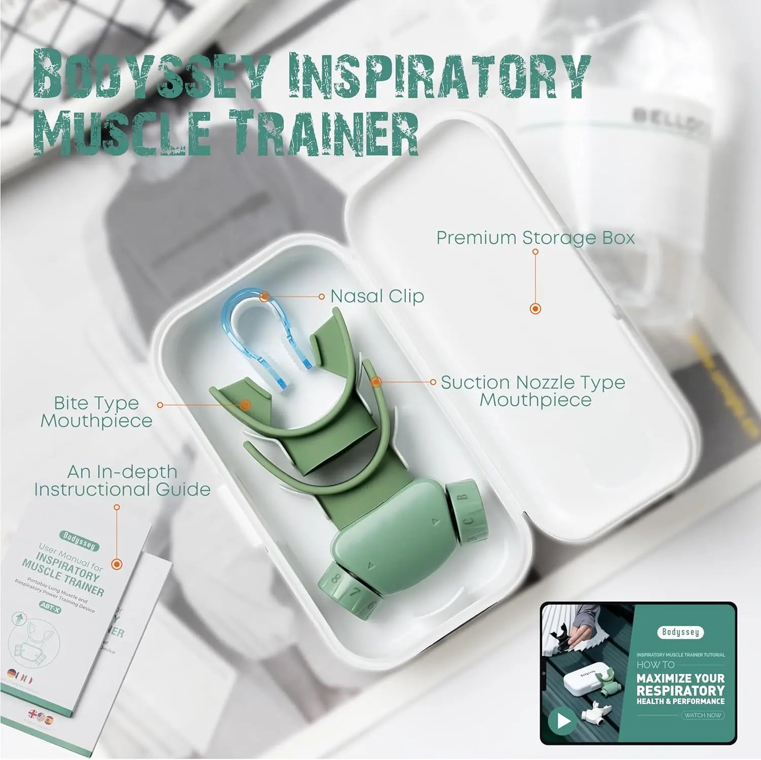 Smart Breathing Trainer for Lung and Core Workouts