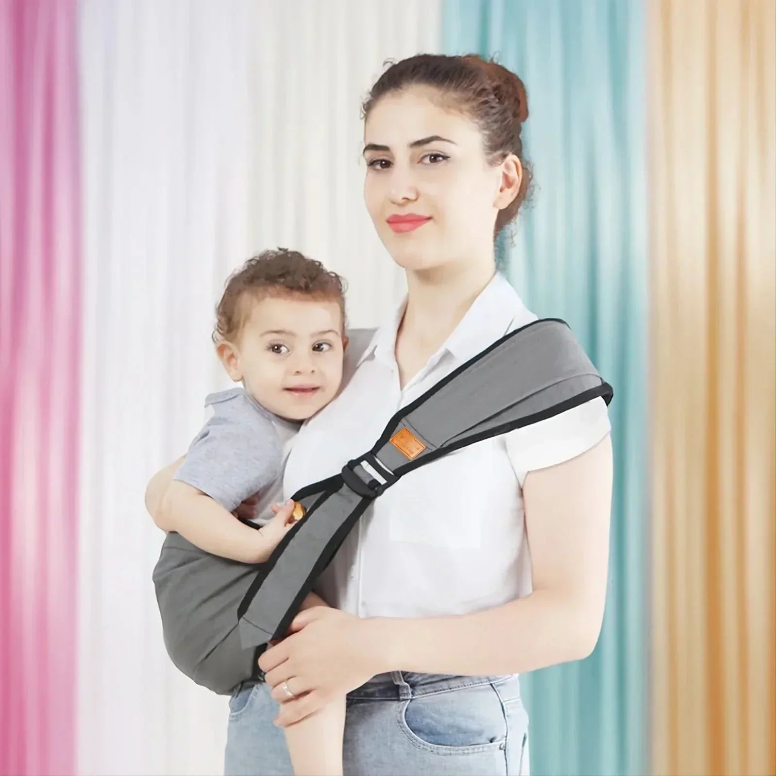 CuddleNest Marsupio Confortevole per Bambini e Bambini Piccoli