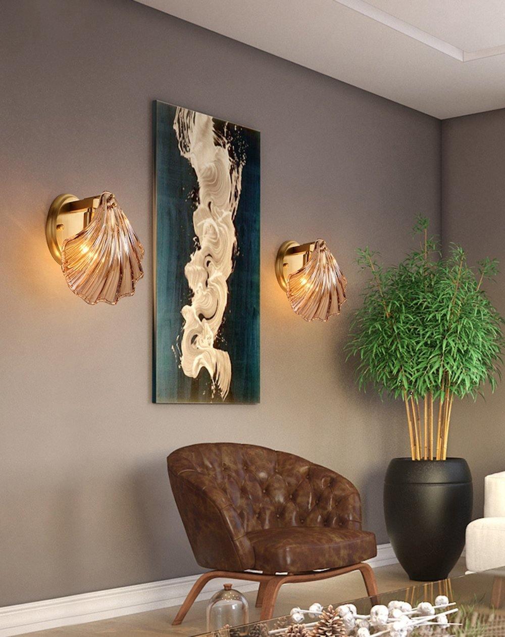 Marella | Shell Wall Lamp For Coastal Interiors