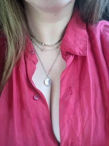 Elegant Aurora Silver Triple Necklace for Style and Confidence