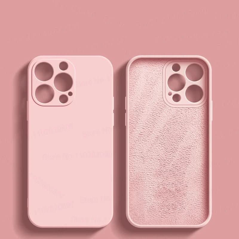 SilkGuard Skin-Tight Silicone Case For iPhone 14-17, Shockproof