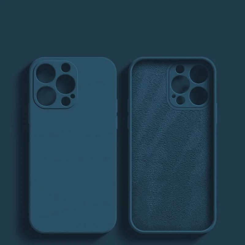 SilkGuard Skin-Tight Silicone Case For iPhone 14-17, Shockproof