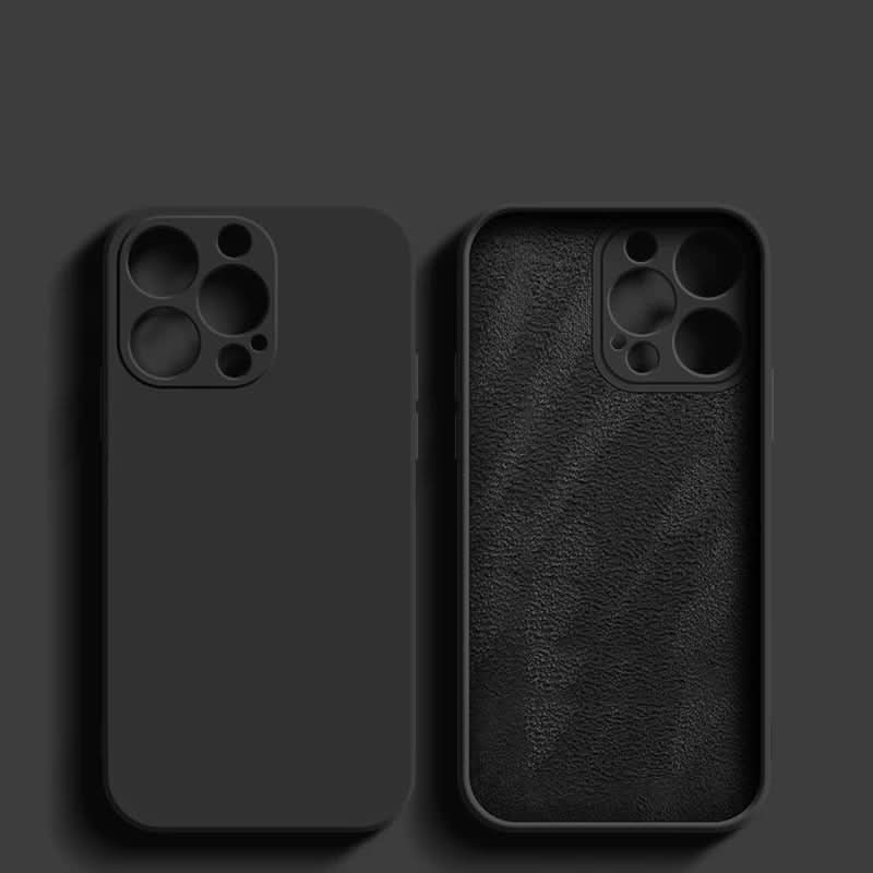 SilkGuard Skin-Tight Silicone Case For iPhone 14-17, Shockproof