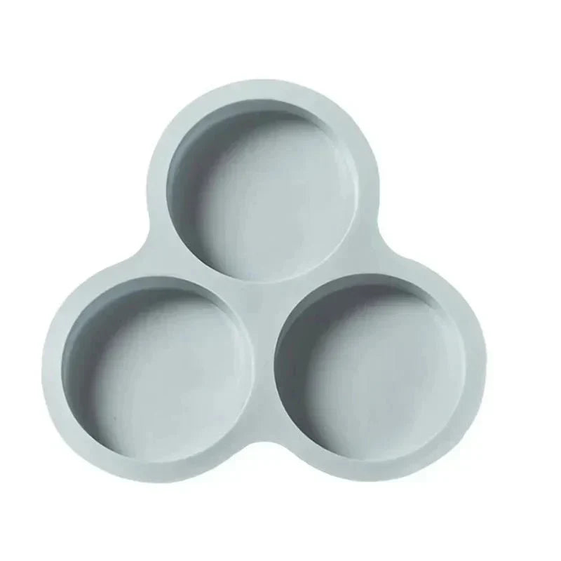 NestEase Silicone Egg Mold For Air Fryer, 3 Cavities, Easy Breakfasts