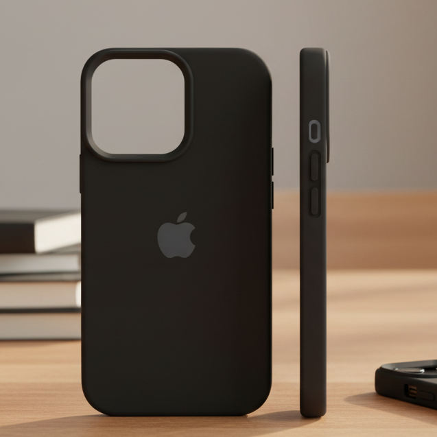 AetherSilk Luxe Magnetic Silicone Case With Soft-Touch For iPhone
