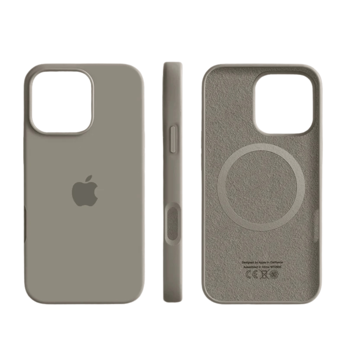 AetherSilk Luxe Magnetic Silicone Case With Soft-Touch For iPhone