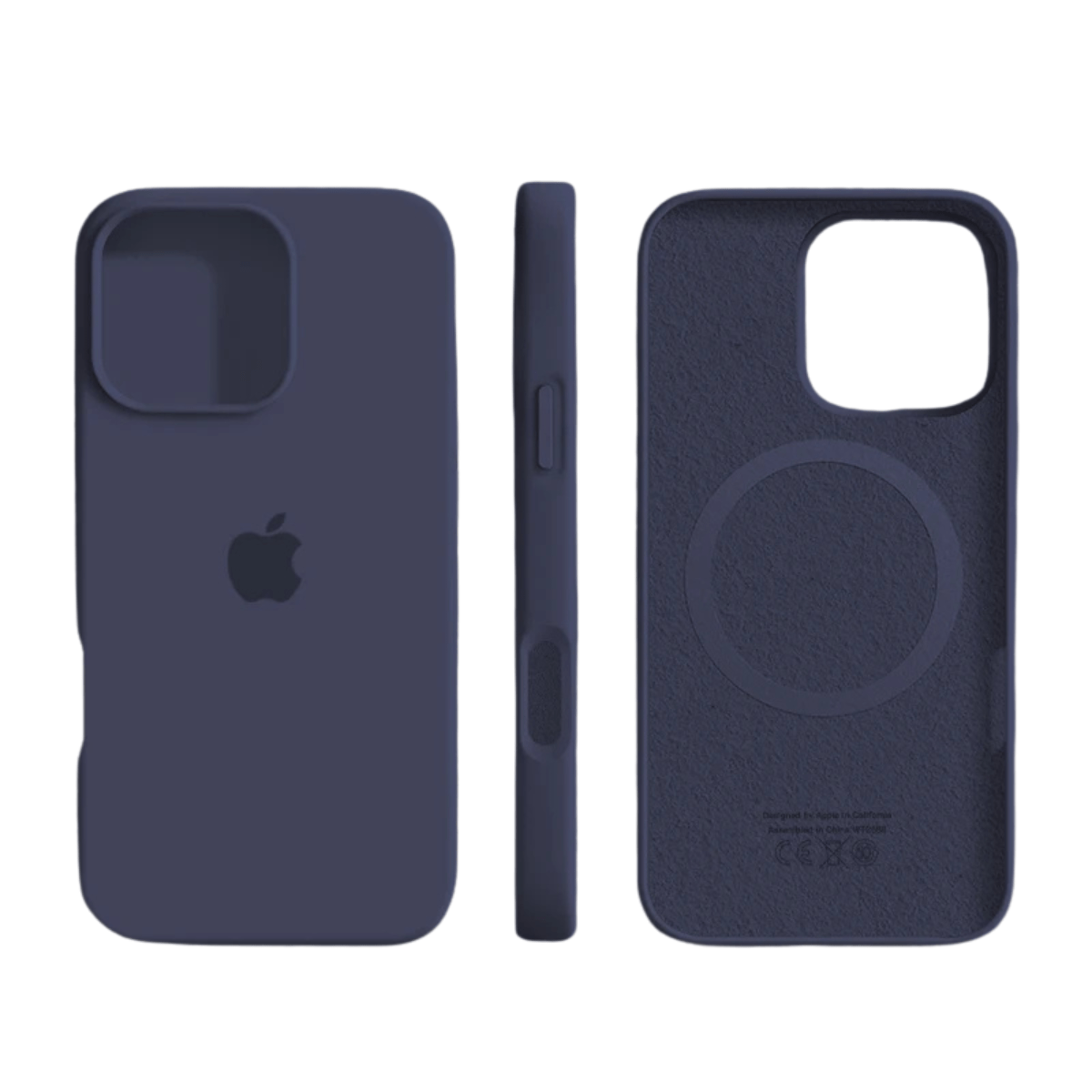 AetherSilk Luxe Magnetic Silicone Case With Soft-Touch For iPhone