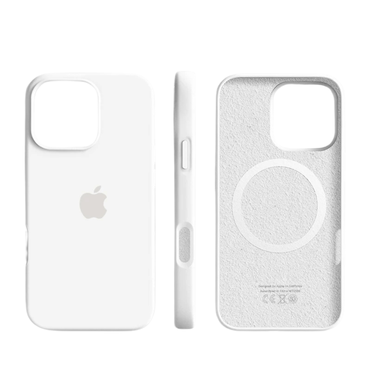AetherSilk Luxe Magnetic Silicone Case With Soft-Touch For iPhone
