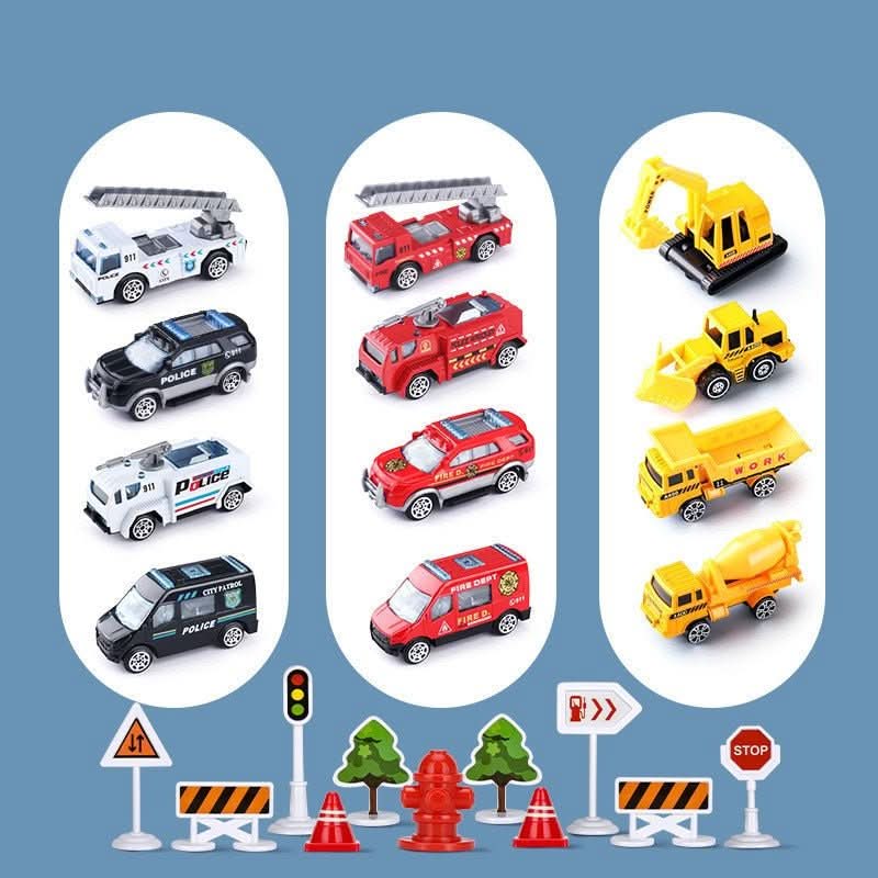 AeroNova Adventure AirPlay Set With Airplane And Vehicles For Creative Kids