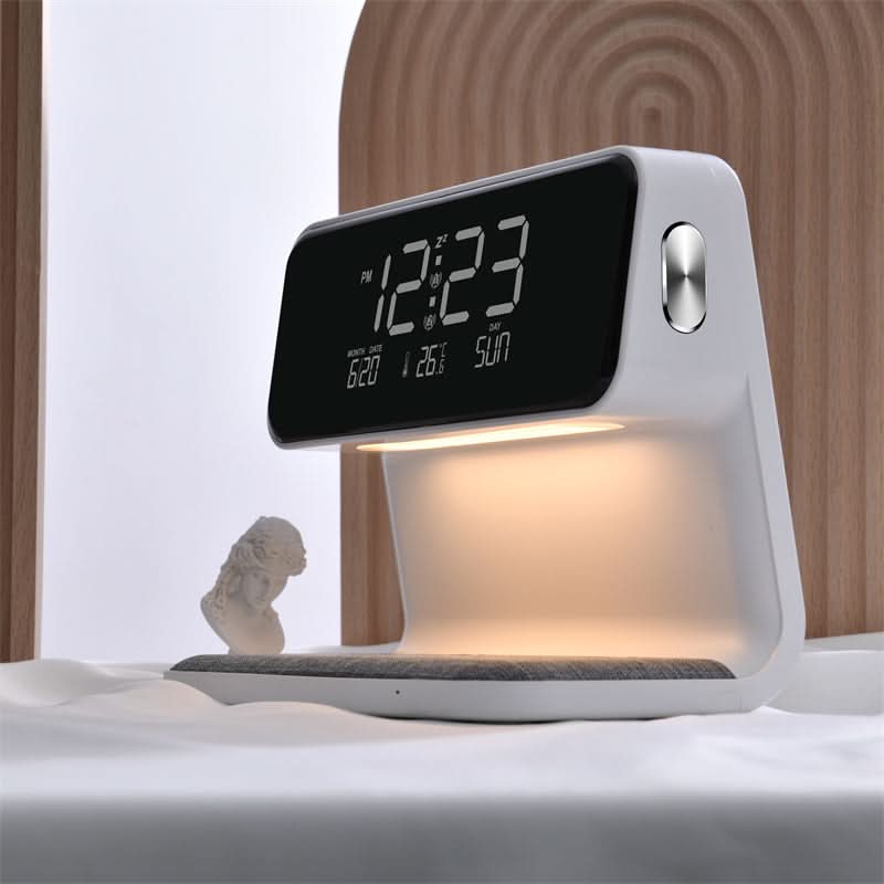 LumaClock Klar LCD Vækkeur med Dæmpningsfunktion