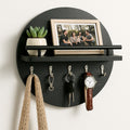 VerdiaKey Circular Wood Key Holder Eco Friendly Home Accessory